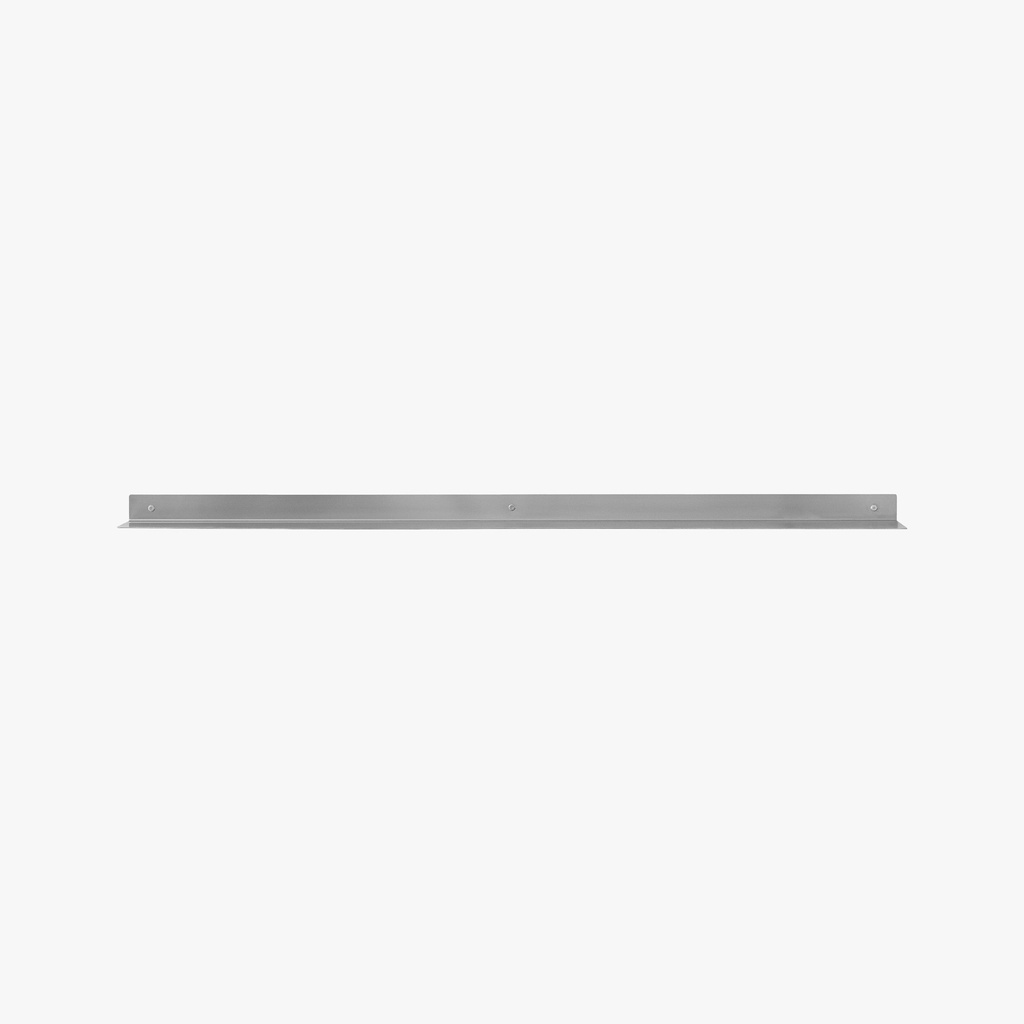 Brushed L-shaped Shelf